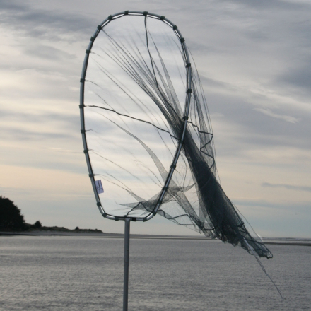 Fishfighter Whitebait Net 12' Scoop With Trap