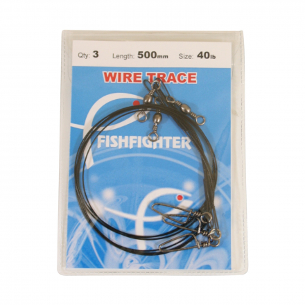 Fishfighter Nylon Coated Wire Leaders