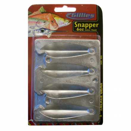 Gillies Sinker Mould - Snapper