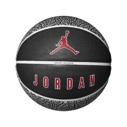 Jordan Playground 2.0 8P Basketball - Grey/Black/White/Red - Sz.7