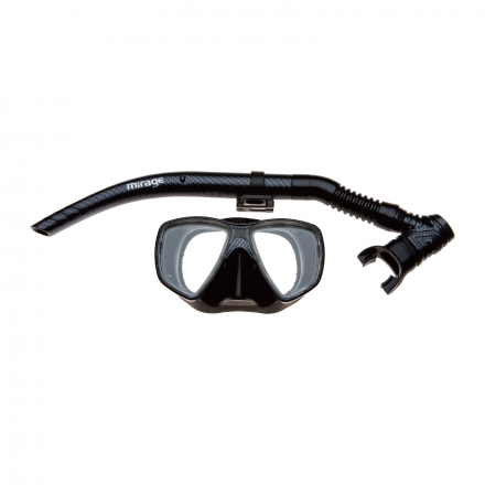 Mirage Set79 Carbon Adult Mask & Snorkel Set