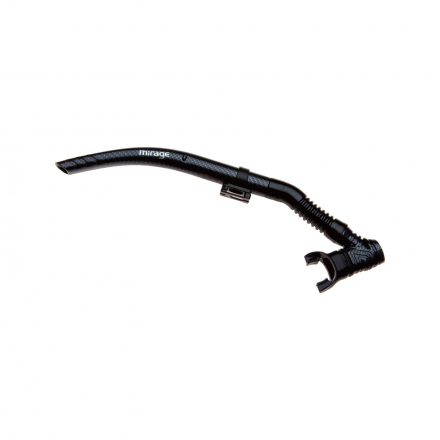 Mirage S79 Carbon Adult Snorkel - Black