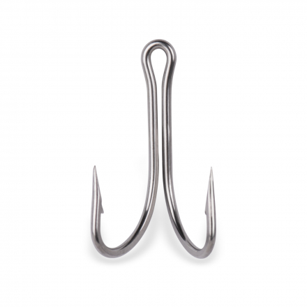 Mustad 7982HS-SS Double Dublin Point 70 Degree Angle Hook-10 Pack