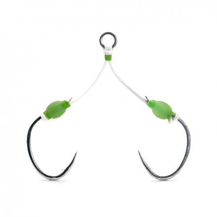 Mustad J-Assist3 Slow Pitch Double Jigging Assist Rig