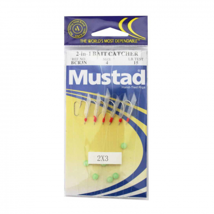 Mustad 80BCR3N 3 Hook Sabiki Rig