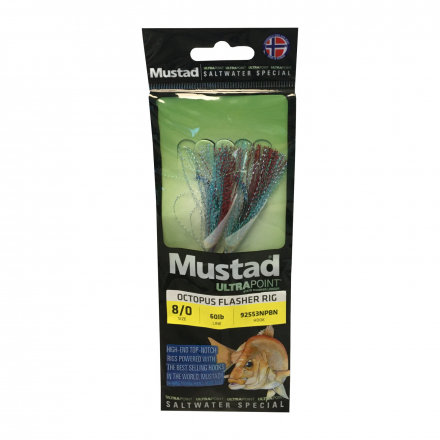 Mustad UltraPoint SWR01 Octopus Flasher Rig