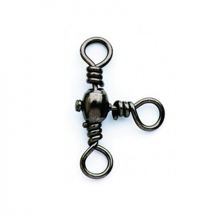 Mustad MA024-BN Three Way Cross Swivel