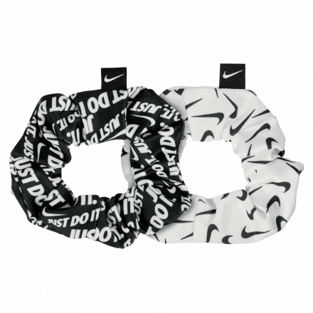 Nike Gathered Hair Ties 2.0 - White/Black