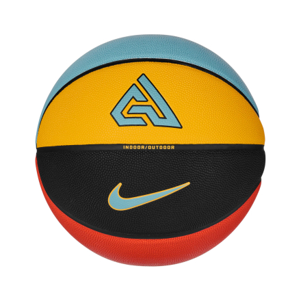 Nike All Court 8P 2.0 Antetokounmpo Basketball - Cos Clay/Bl/Uni Gold/Denim - Sz. 7
