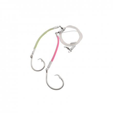 Mustad NZR08 Hapuka Rig - Green/Pink