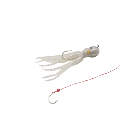 Mustad Mini InkVader Lure - Pearl Grow Devil