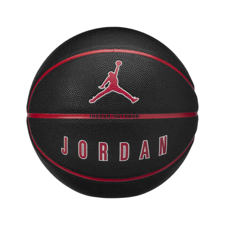Jordan Ultimate 2.0 8P Basketball - Black/Fire Red/White/Fire Red - Size 7