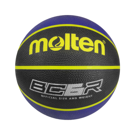 Molten BCR Rubber Basketball Blue/Black - Size 5