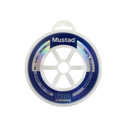 Mustad Thor 100% Fluorocarbon Leader - 33yds