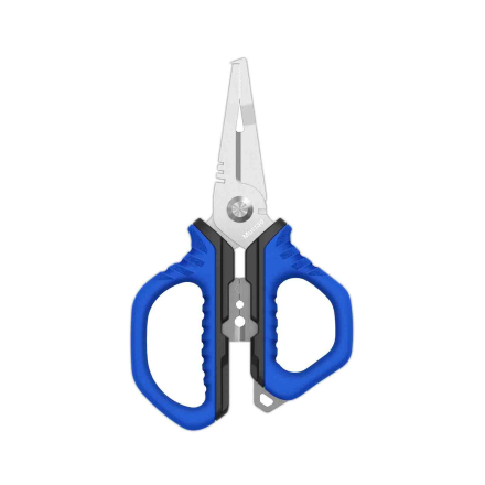 Mustad MTS-055 Stainless Steel 5.5" Scissor Multi Tool
