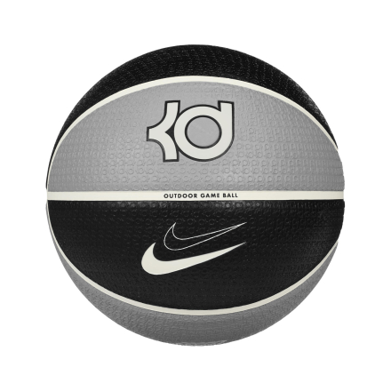 Nike Playground 8P 2.0 KD Basketball - Blk/Wolf/Grey/Blk/Sail Sz.7