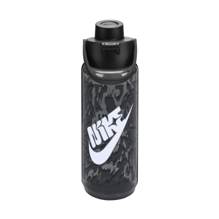 Nike TR Renew Recharge Chug Bottle Graphic Smoke Grey/Black/White - 24oz
