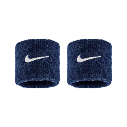	
Nike Swoosh Wristbands Col Navy/Wh