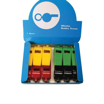 Plastic Whistles - Assorted Colours