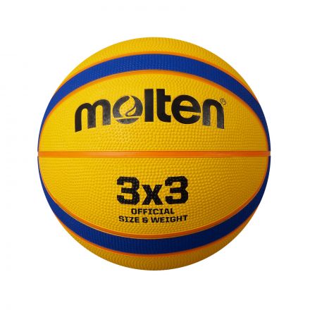 Molten 3 on 3 Rubber Basketball - sz 6