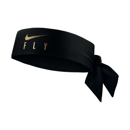 Nike Head Tie Fly Icon - Black/Metallic Gold