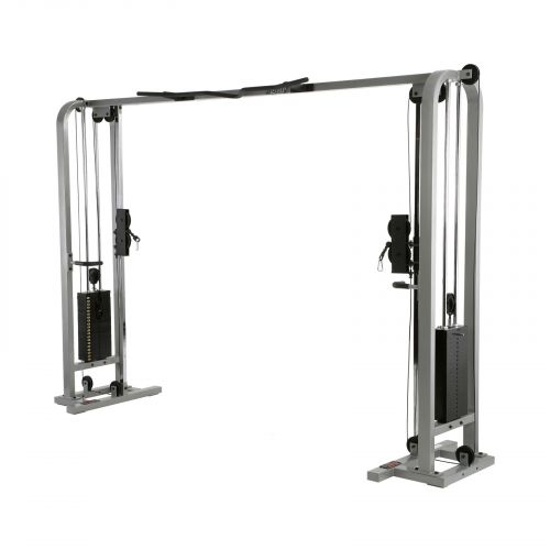 york free standing cable crossover gym equipment 1
