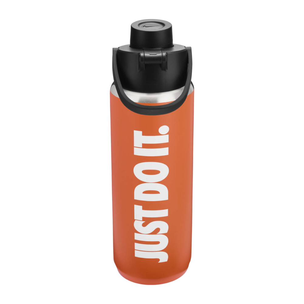 Orange nike bottle top