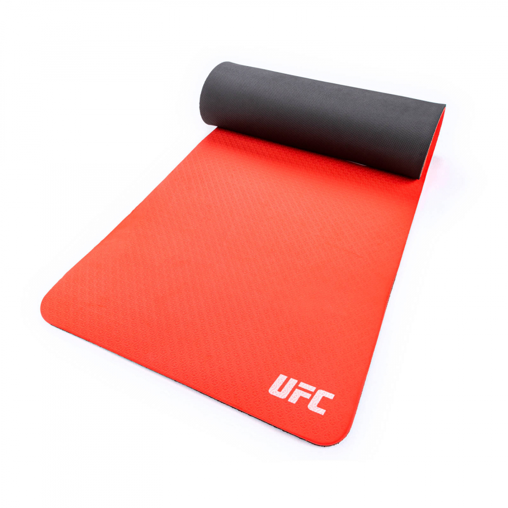 Red best sale exercise mat